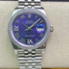 Replica EW Factory Rolex Datejust M126284RBR-0013 Purple Dial - Buy Replica Watches