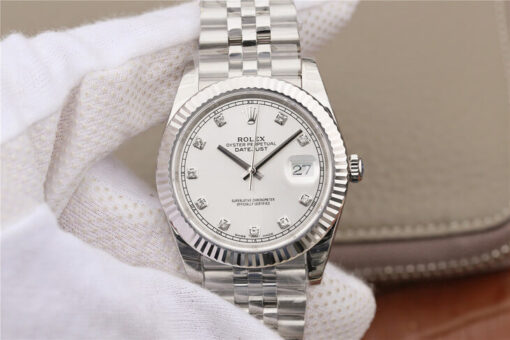 Replica EW Factory Rolex Datejust M126331 White Dial - Buy Replica Watches