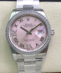 Replica EW Factory Rolex Datejust M126284RBR-0024 Pink Dial - Buy Replica Watches