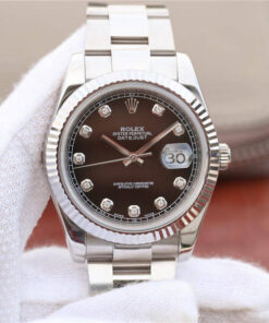 Replica EW Factory Rolex Datejust M126334-0011 Black Dial - Buy Replica Watches