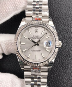 Replica EW Factory Rolex Datejust M126334-0004 Silver Grey Dial - Buy Replica Watches