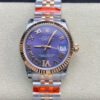 Replica TW Factory Rolex Datejust M278271-0020 Eggplant Purple Dial - Buy Replica Watches