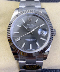 Replica Clean Factory Rolex Datejust M126334-0013 Grey Dial - Buy Replica Watches