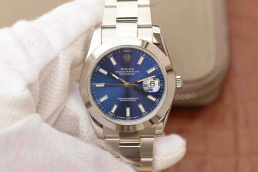Replica EW Factory Rolex Datejust M126300-0001 Blue Dial - Buy Replica Watches