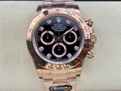 Replica BT Factory Rolex Daytona M116505-0015 Diamond-set Dial - Buy Replica Watches