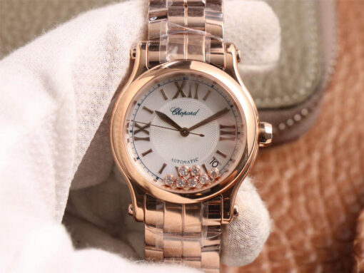 YF Factory Chopard Happy Sport 274808-5002 Rose Gold