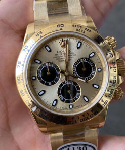 Replica Clean Factory Rolex Cosmograph Daytona M116508-0014 Yellow Gold - Buy Replica Watches