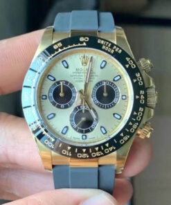 Replica Clean Factory Rolex Cosmograph Daytona M116518LN-0048 Champagne Dial - Buy Replica Watches