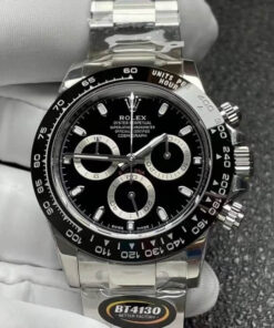 Replica BT Factory Rolex Daytona M116500LN-0002 Black Dial - Buy Replica Watches