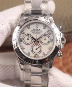 Replica JH Factory Rolex Daytona Cosmograph 116520-78590 Diamond Dial - Buy Replica Watches