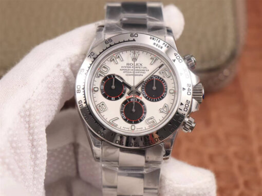 Replica JH Factory Rolex Daytona Cosmograph 116509 18K White Gold - Buy Replica Watches