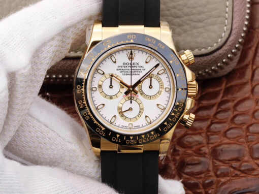 Replica JH Factory Rolex Daytona Cosmograph M116518ln-0041 Ceramic Bezel - Buy Replica Watches