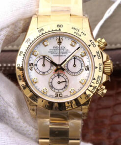 Replica JH Factory Rolex Daytona Cosmograph 116528-78598 Diamonds Dial - Buy Replica Watches