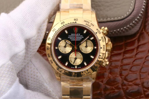 Replica JH Factory Rolex Daytona Cosmograph M116508-0009 18K Gold - Buy Replica Watches