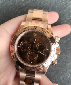 Replica Noob Factory Rolex Daytona m116505-0011 Brown Dial - Buy Replica Watches