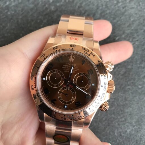 Replica Noob Factory Rolex Daytona m116505-0011 Brown Dial - Buy Replica Watches