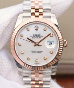 Replica EW Factory Rolex Datejust M126331-0014 Rose Gold Mother-Of-Pearl Dial - Buy Replica Watches