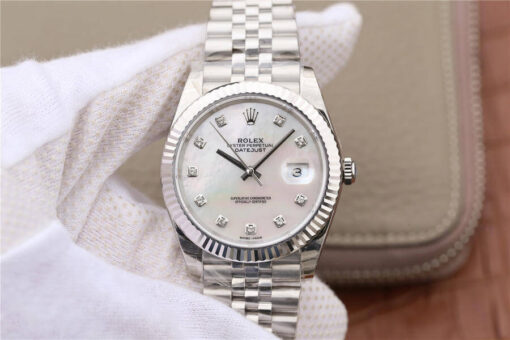 Replica EW Factory Rolex Datejust M126334-0020 Mother-Of-Pearl Dial - Buy Replica Watches