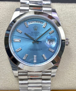 Replica EW Factory Rolex Day Date 228206 Ice Blue Dial - Buy Replica Watches