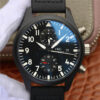 Replica ZF Factory IWC Pilot TOP GUN IW389001 Black Dial - Buy Replica Watches