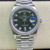 Replica EW Factory Rolex Day Date 118346 36MM Black Dial - Buy Replica Watches