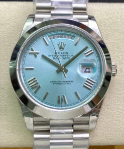 Replica EW Factory Rolex Day Date M228206-0044 Ice Blue Dial - Buy Replica Watches