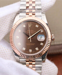 Replica EW Factory Rolex Datejust M126331-0004 Brown Dial - Buy Replica Watches