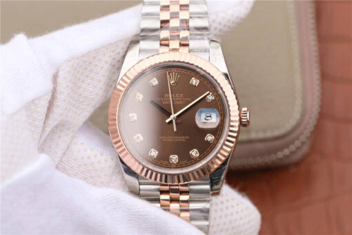 Replica EW Factory Rolex Datejust M126331-0004 Brown Dial - Buy Replica Watches