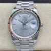 Replica EW Factory Rolex Day Date 40MM Silver Dial - Buy Replica Watches