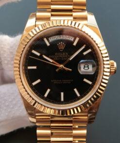 Replica EW Factory Rolex Day Date M228238-0004 Black Dial - Buy Replica Watches