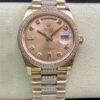 Replica EW Factory Rolex Day Date M128345RBR-0020 Rose Gold Dial - Buy Replica Watches