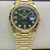 Replica EW Factory Rolex Day Date 118208 Black Dial - Buy Replica Watches