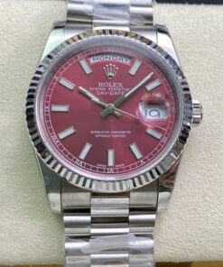Replica EW Factory Rolex Day Date 118239 Cherry Dial - Buy Replica Watches