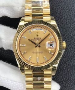 Replica EW Factory Rolex Day Date M228238-0005 Champagne Dial - Buy Replica Watches