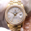 Replica EW Factory Rolex Day Date M228348RBR-0005 18ct Gold - Buy Replica Watches