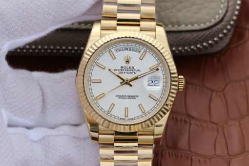 Replica EW Factory Rolex Day Date M228238-0008 Yellow Gold - Buy Replica Watches