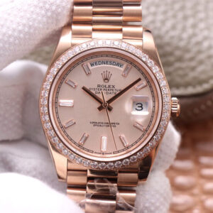 Replica EW Factory Rolex Day Date M228345RBR-0007 Rose Gold - Buy Replica Watches