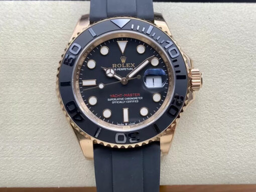 Replica Clean Factory Rolex Yacht Master M126655-0002 Rose Gold - Buy Replica Watches