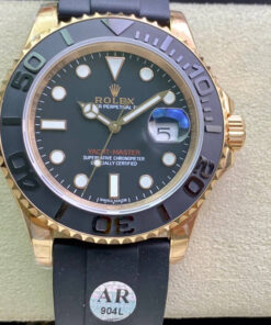 Replica AR Factory Rolex Yacht Master 116655 Black Dial - Buy Replica Watches