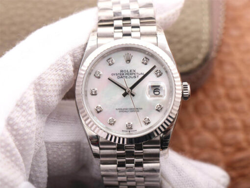 Replica EW Factory Rolex Datejust M126234-0019 Mother-Of-Pearl Dial - Buy Replica Watches