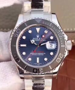 Replica EW Factory Rolex Yacht-Master 116622LN Blue Dial - Buy Replica Watches