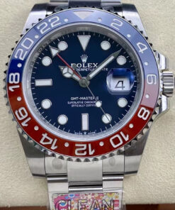Replica Clean Factory Rolex GMT Master II M126719blro-0003 Blue Dial - Buy Replica Watches