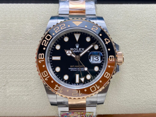 Replica Clean Factory Rolex GMT Master II M126711chnr-0002 Black Dial - Buy Replica Watches