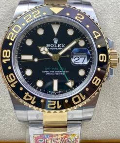 Replica Clean Factory Rolex GMT Master II 116713-LN-78203 Black Dial - Buy Replica Watches