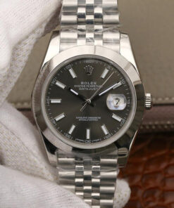 Replica EW Factory Rolex Datejust M126300-0008 Grey Dial - Buy Replica Watches