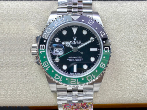 Replica Clean Factory Rolex GMT Master II M126720vtnr-0002 Black Dial - Buy Replica Watches