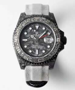 Replica Rolex GMT-MASTER II Diw Carbon Fiber Fabric Strap - Buy Replica Watches