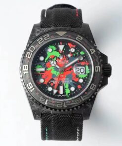 Replica Rolex GMT-MASTER II Diw Carbon Fiber Color Dial - Buy Replica Watches