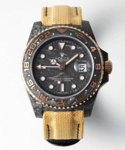 Replica Rolex GMT-MASTER II Diw Yellow Fabric Strap - Buy Replica Watches