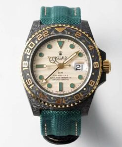 Replica Rolex GMT-MASTER II Diw Green Fabric Strap - Buy Replica Watches